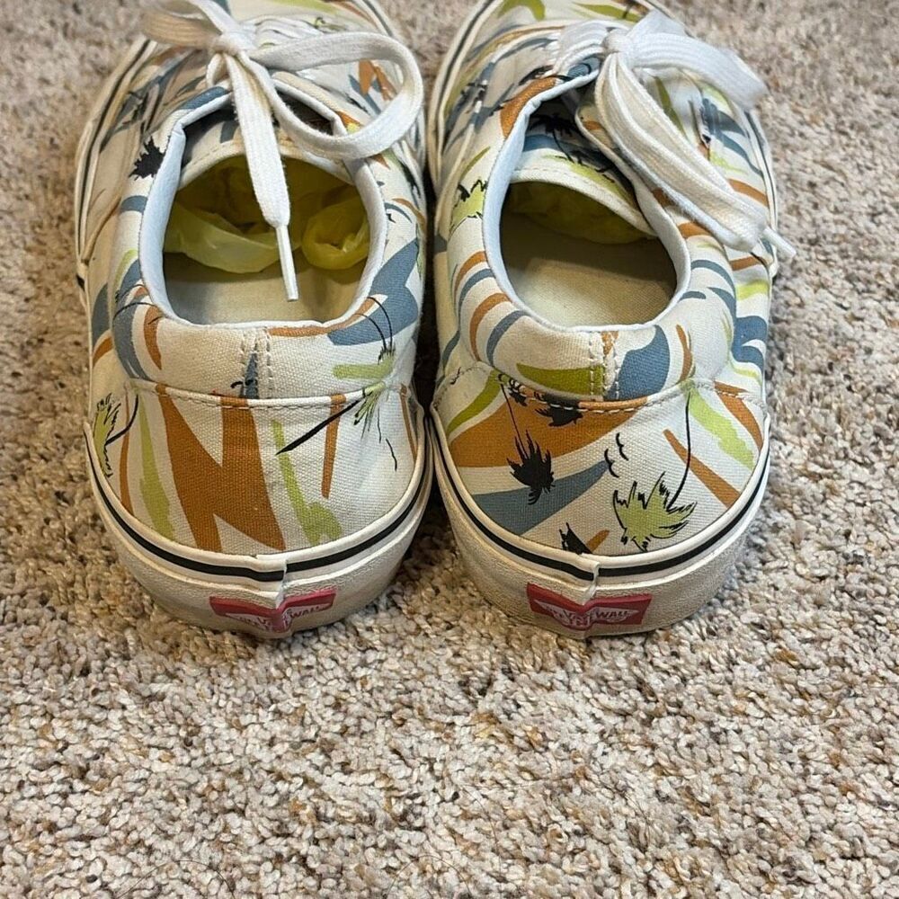VANS Era SF Island Beach Print Sneakers Men’s Size 11.5 Canvas Lace-Up Surf Skat - Picture 9 of 10